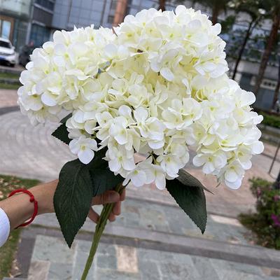 5 hlav Hortenzie Kytice Hedvábné Umělé Květiny na Párty Svatbu Dekorace Obývacího Pokoje Doplňky Domácí Dekorace Umělé Květiny