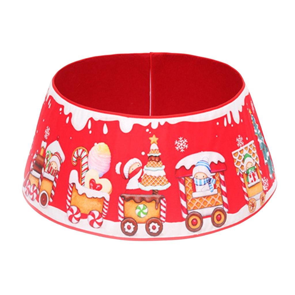Decorative Tree Collar Waterproof Holiday Tree Stand Skirt For Holiday Festival Decor