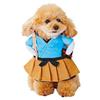 Funny Cat Costume Uniform Suit Cat Clothes Costume Puppy Clothes Dressing Up Suit Party Clothing For Cat Cosplay Clothes