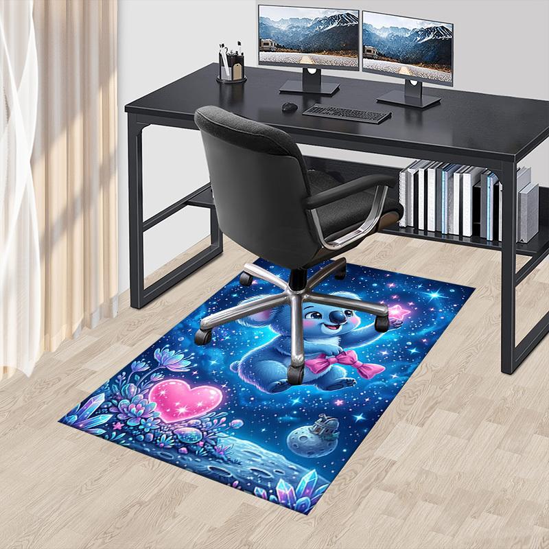 1PC Koala Star Extra Large Non-Slip Floor Carpet, Office, Family, Bedroom, Studio - Large Area Rug,Longlasting Material-K0408