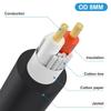 Professionelles Lautsprecherkabel Speakon auf 1/4-Zoll (6,35 mm) TS-Kabel für professionelle Systeme Universelle Kompatibilität