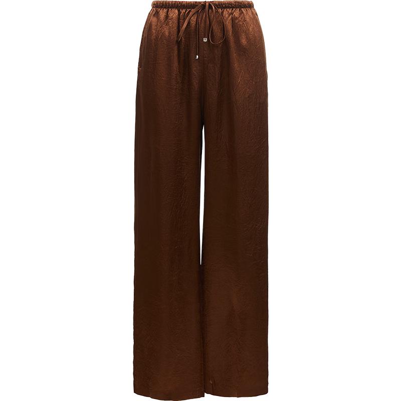 

ONLY Women s High-Waist Straight-Leg Long Pants S