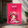 Strawberry Flannel Blanket Soft Warm All-Season Throw, Design for Camping, Car Travel, Hiking Sofa, Bed, Office Perfect Gift for Parties