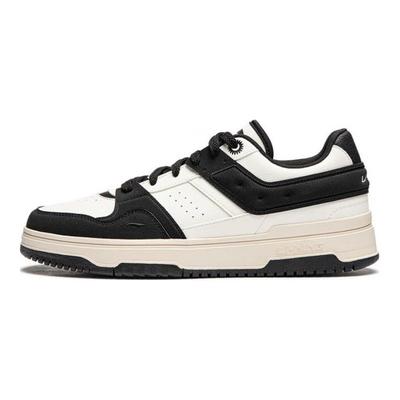 Li Ning Tian Ji 2.0 Casual Versatile Thick Sole Height Increasing Non-Slip Shock Absorbing Wear-Resistant Lightweight Low-Top Skate Shoes AGCU192-4
