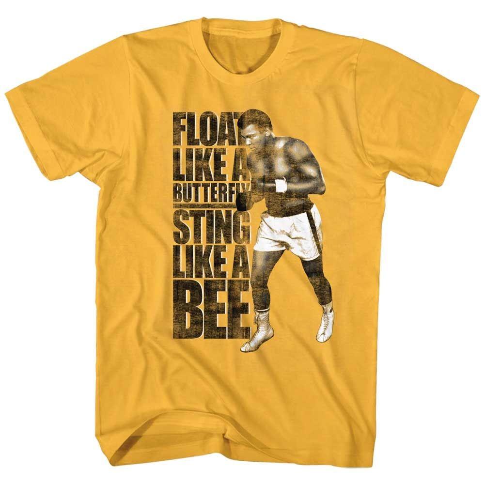 Muhammad Ali Like A Bee Ginger Icon Shirt XL
