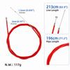 Stainless Steel Electric Scooter Brake Wire Line for Xiaomi 4 Pro Scooter Replacement Accessory