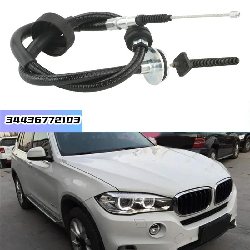 A77T-34436772103 Car Rear Left Parking Brake Cable For BMW X5 X6 2007-2014 Accessories