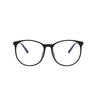 Transparent Round Prescription Spectacle Women Men Oversized Myopia Lens Optical Eyewear Power 0 -0.5 -0.75 To -6.0