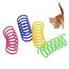 Colorful Spring Bouncing Cat Toy - Mini Teaser Rollers
