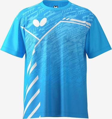 Butterfly Camiseta Recut Sky, Absorvente de Suor, Secagem Rápida, Elástica, 46790,