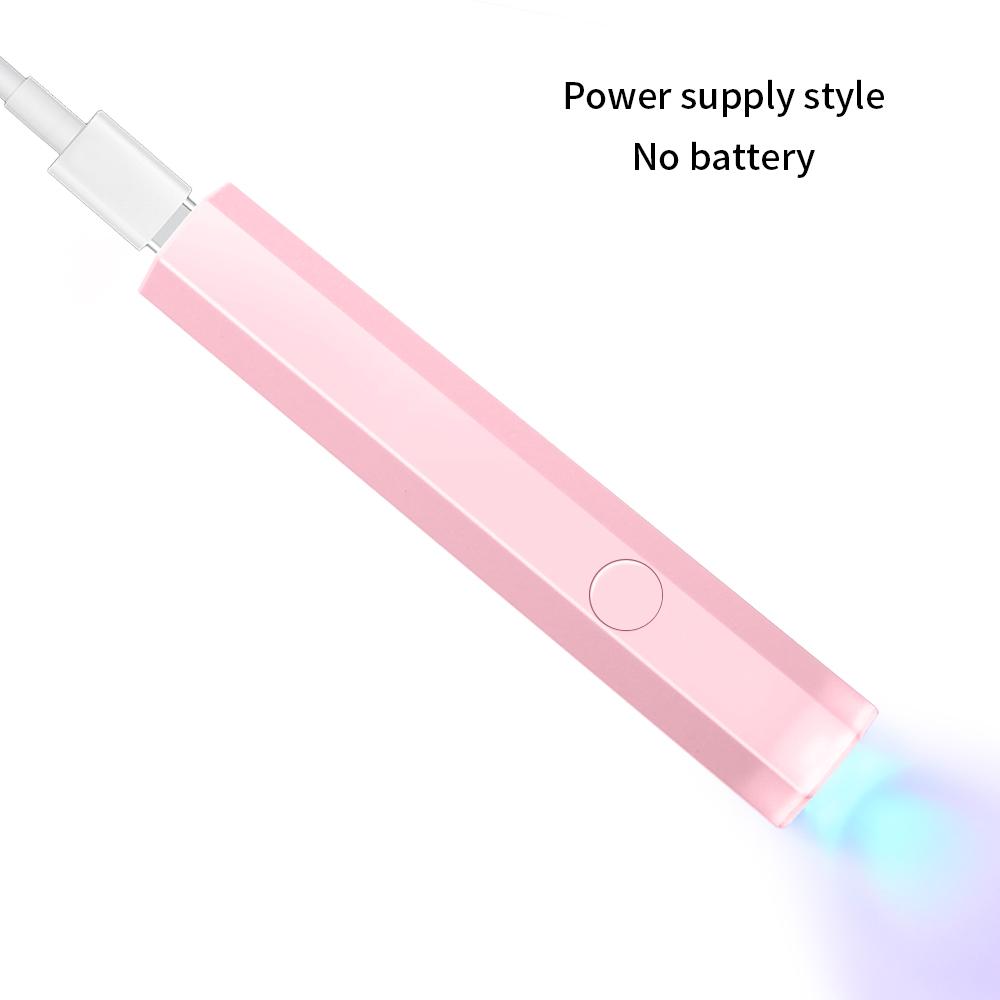 Portable Salon Quick Dry USB Nail Dryer Machine Home Phototherapy Tools Professional UV LED Nail Lamp Mini Flashlight Pen
