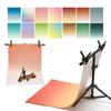 Fundaluri Foto Culoare Gradient 57x87cm Față-Verso Impermeabile Fundaluri Foto Tapet Studio Recuzită Fotografică