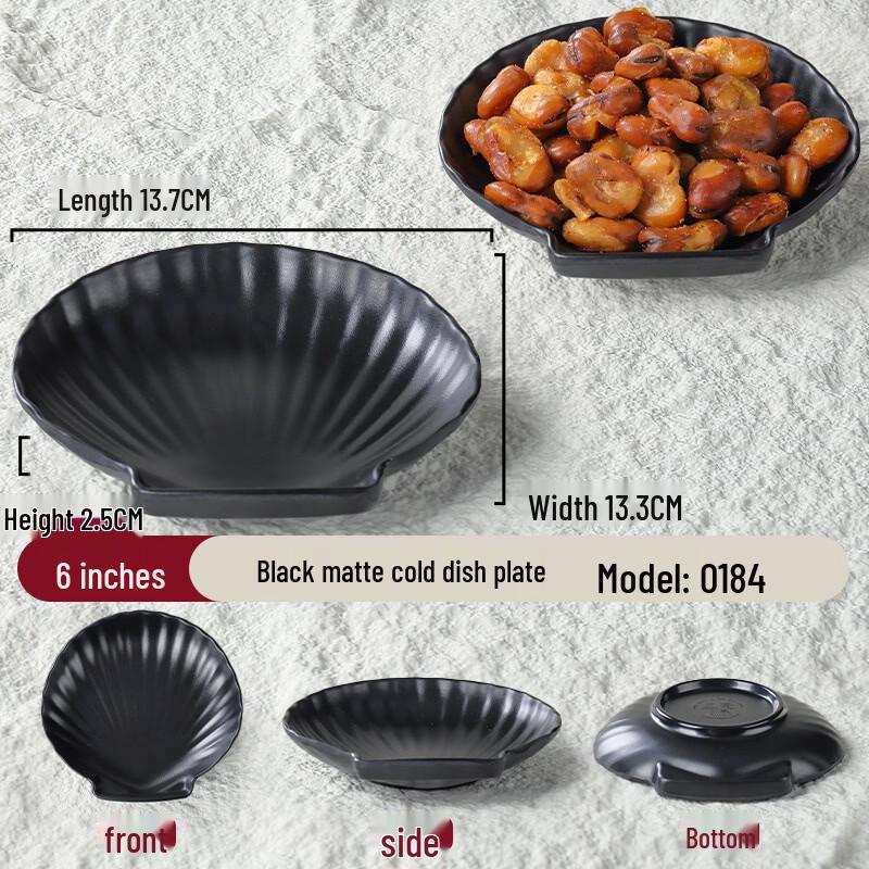 Plastic Side Dish Plates & Cutlery Set
