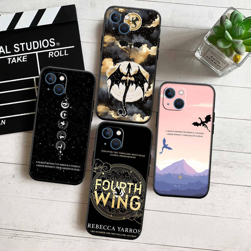 IR9 Fourth Wing Phone Shell for Samsung S20 S21 S22 S23 S24 FE Ultra Plus Lite S21S A55 A07 A17 F06 F16 M06 M16 M56 A36