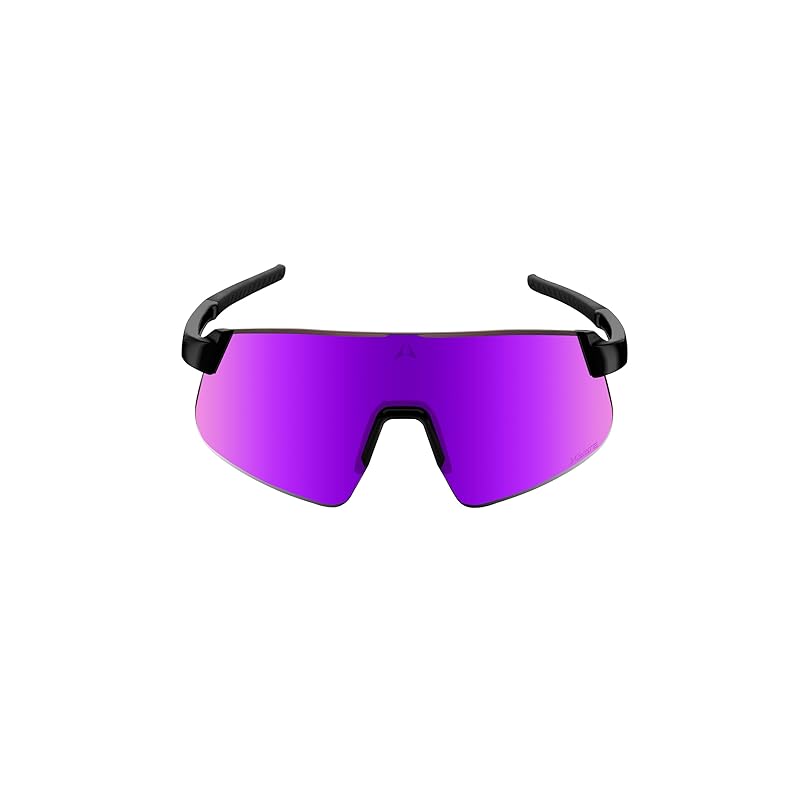 ALTALIST HAYATE R2 Mirror Lens (Glossy Black Temple Purple Mirror Lens)