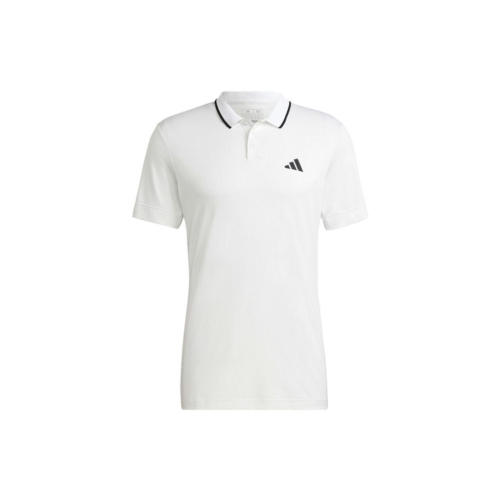 Adidas Polo Shirts Men's White Polo Collar Moderate Straight Fit HS3317