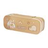 Capybara Pencil Case Large Capacity Double Layer Cute Stationery Bag for Girls Kids Students School Supplies