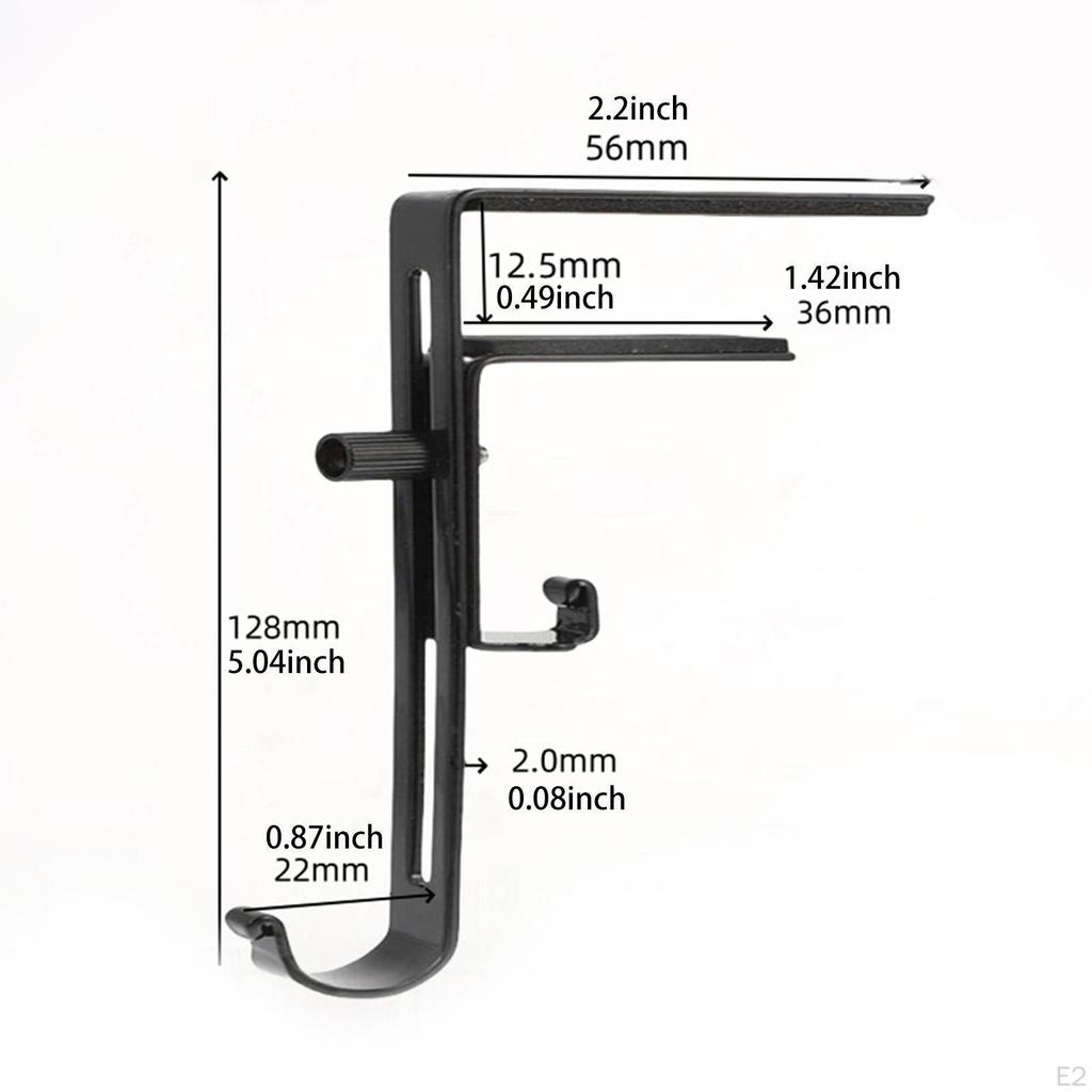 2Pcs Garland Hooks Stocking Hook Metal for Ornaments Hanging Hanger Hangers