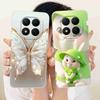 Redmi Note15Pro 5G New Model Protective Case Matte Cat Rabbit For Xiaomi Redmi Note 15 Pro 5G Full Cover Anti-Fall Shockproof