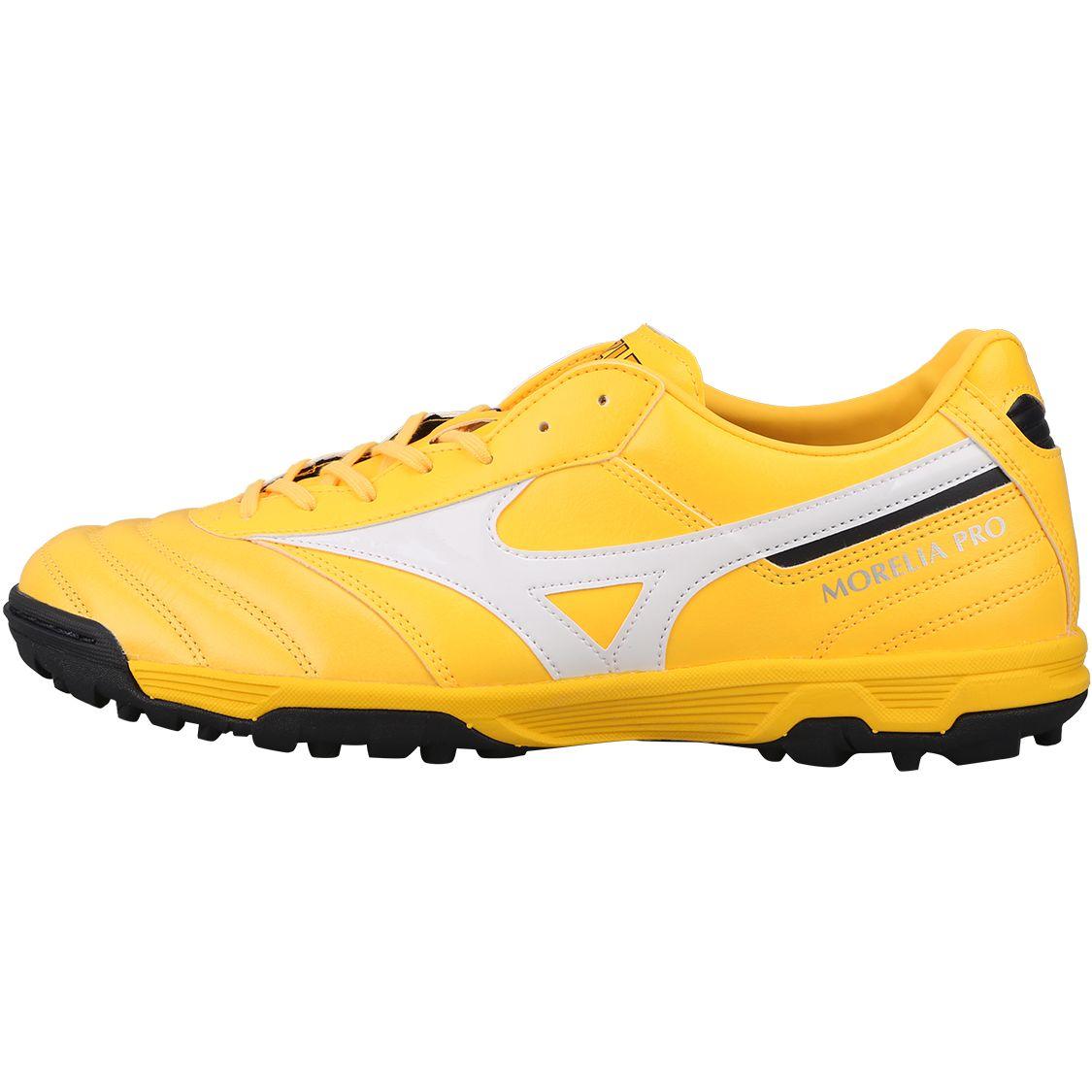Mizuno Morelia II Pro AS Men TF Soccer Shoes Yellow White P1GD221401 44.5