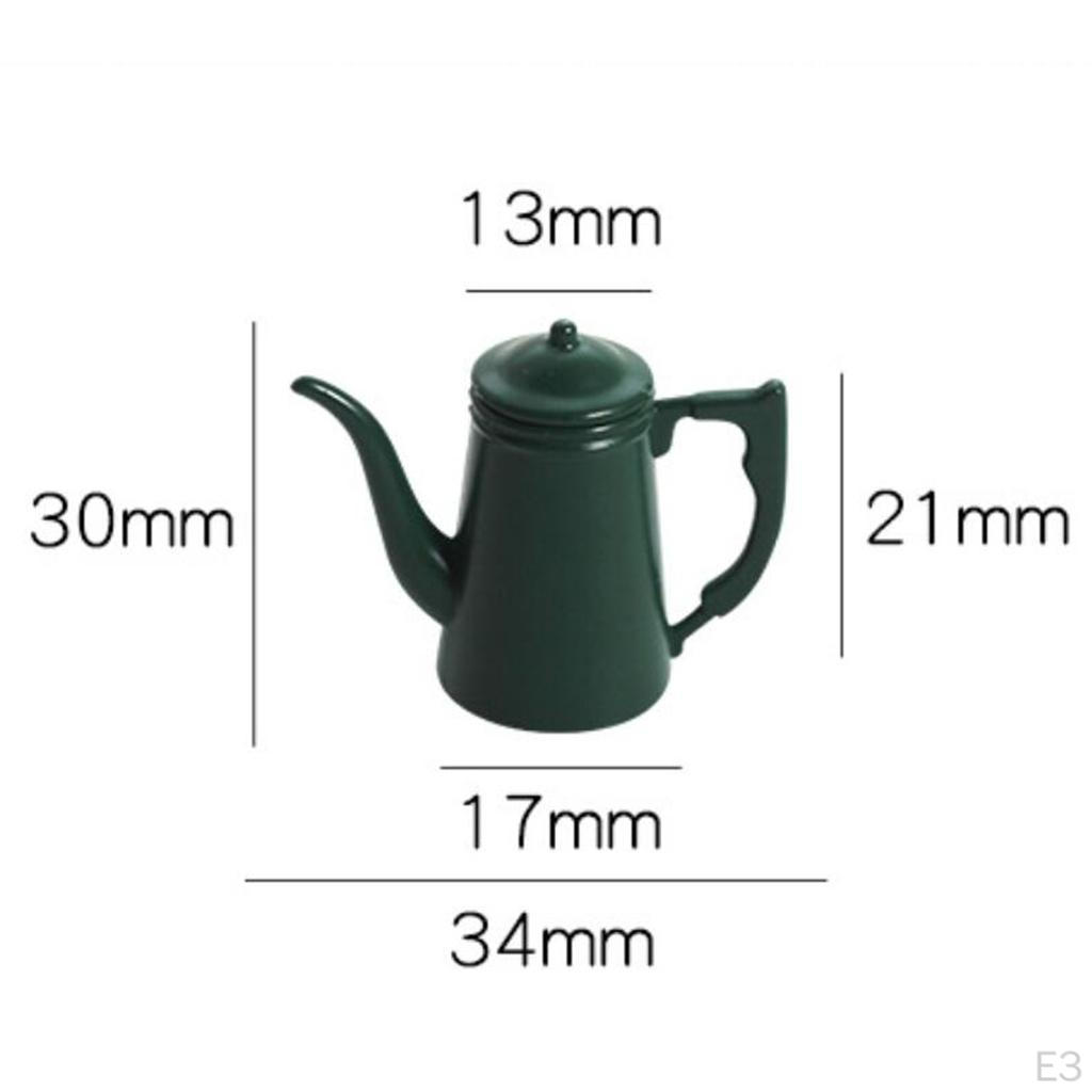 1/12 Scale Dollhouse Pot Furniture Decor Props Accessories Children Toys