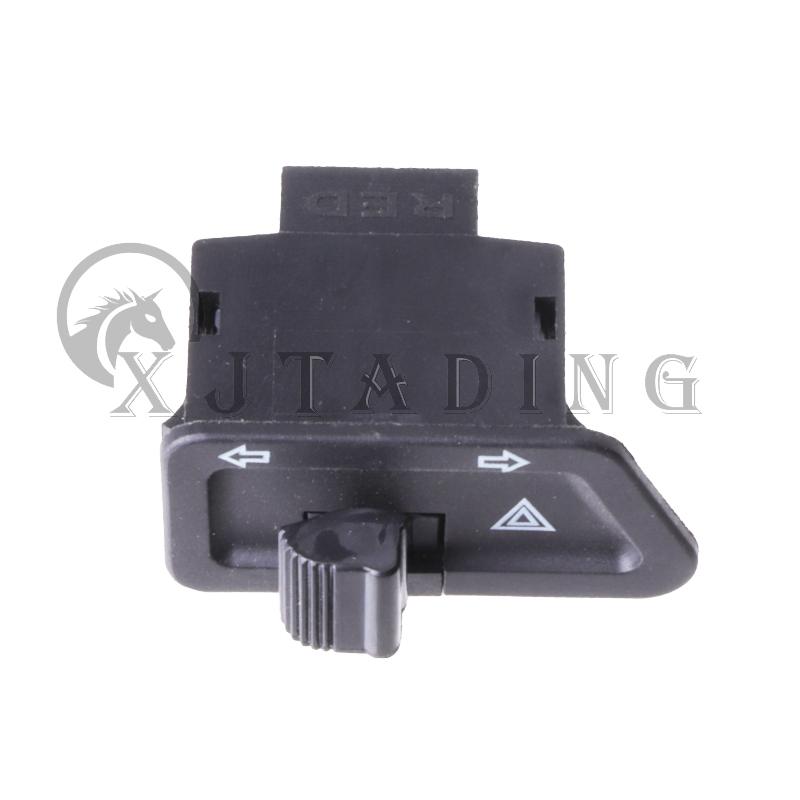 

1 Pcs Double Flash Light Turn Signal Starter Single Switch Button For GY6 50cc 125cc 150cc Moped Scooter Modified Accessories