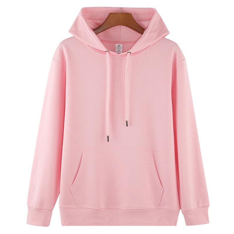 Unisex Heavyweight Cotton Round Neck Long Sleeve Hoodie - Autumn/Winter Collection M
