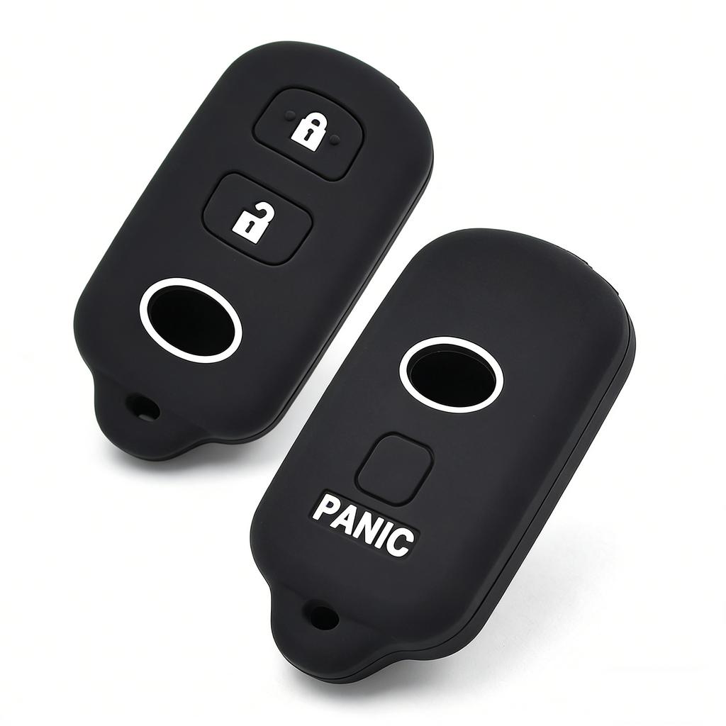 For Toyota FJ Cruiser Highlander 4Runner Celica Camry Corolla Echo Prius Yaris Tundra Avalon Silicone Remote Key Fob Cover Case