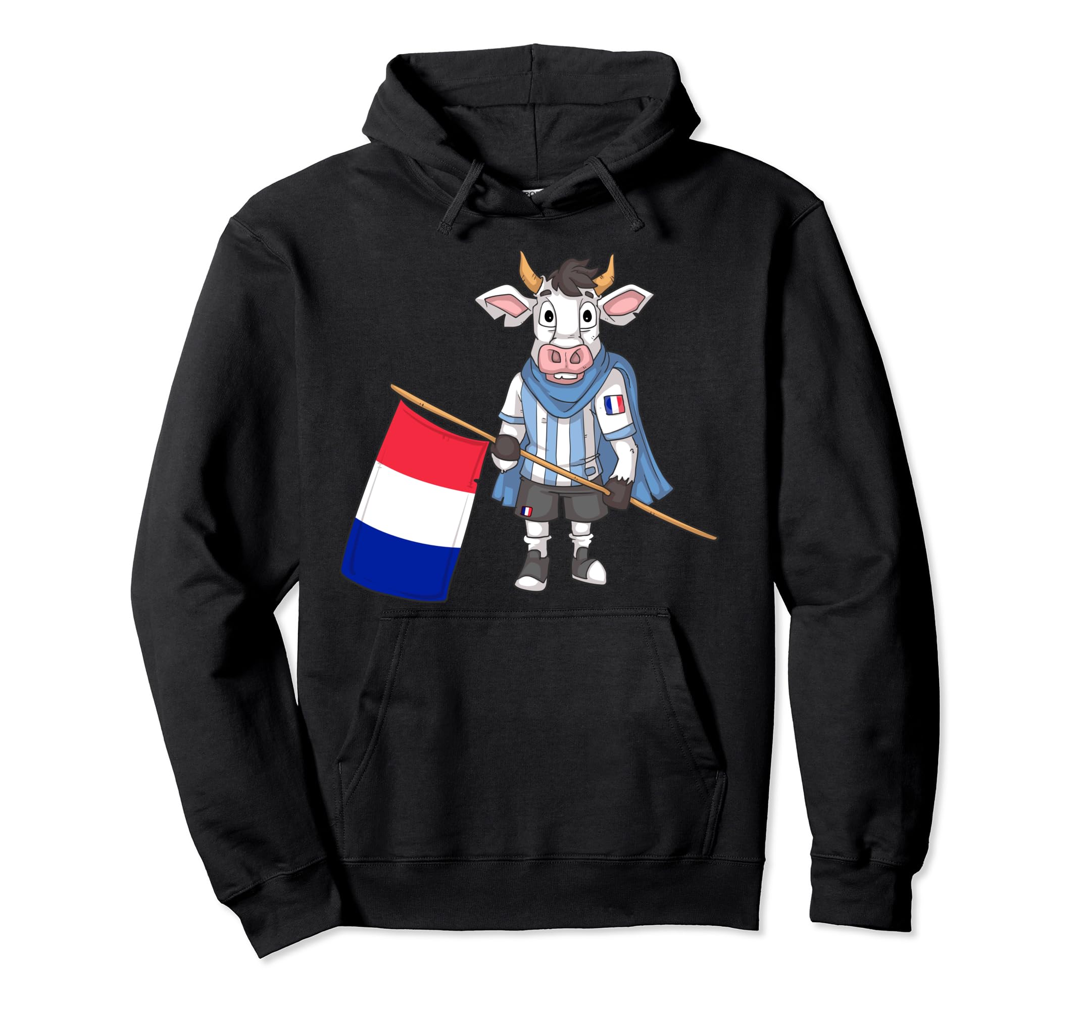 French Fan French Cow Hoodie чёрный 6460₽