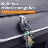 BVYD9 Motorcycle Sticker/Car Key Storage Box Organizer Auto Dashboard Sunglasses Card Holder Clip For BMW M G80 G06 G07 G42 G14 G15 X5