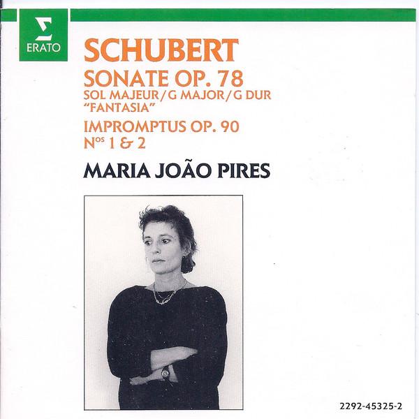 

CD SCHUBERT; PIRES - Piano Sonata in G 2292453252 Erato France Classical Used