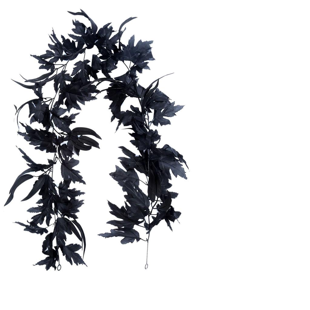 Hanging Decorations, Artificial Maple Leaves And Vines, Halloween Artificial Green Plants, Festival Decorations, Artificial Maple Leaves.