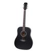 41" Round Cutaway Folk Guitar - All Linden Wood