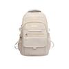 Waterproof Simple School Bags Large Capacity Girl's Backpack College Student Backpack  Travel