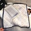 Fashion Square Fashion Foreign Style Small Silk Scarf Women'S Headband Decorative Scarf Dual-Purpose Small Square Scarf New Scarf