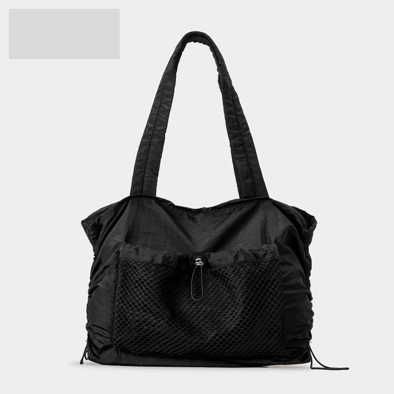 

Одноплечевая сумка Сумка большой вместимости Универсальная сумка-тоут под мышкой для женщин чёрный