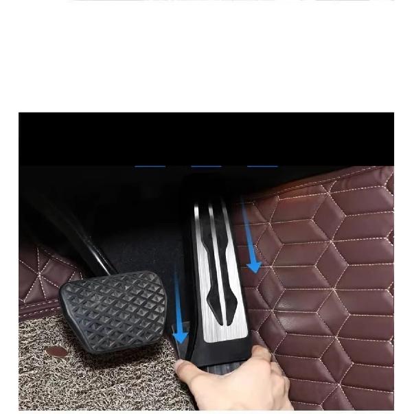 Compatible For 2011-2024 BMW 3 4 5 6 7 Series X3 X4 X5 X6 Car Accelerator Fuel Brake Pedal Foot Rest Pedals Plate Cover Non Slip Pad