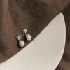 Retro Fashion Oil Drop Earrings for Women, Vintage Niche Elegant Style, High-End Personalized Hypoallergenic Ear Jewelry