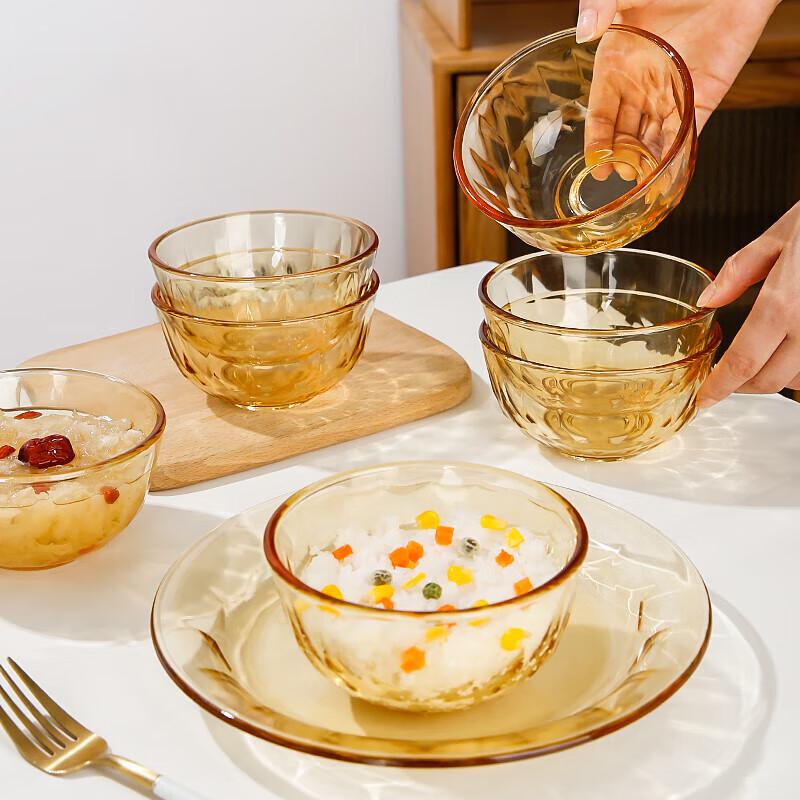 cilock Heat-Resistant Glass Dinnerware and Bakeware Set
