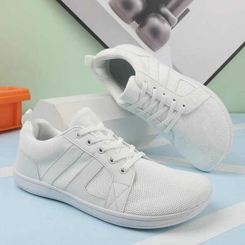 Unisex široké barefoot boty pro muže Ženy Outdoorový trailový běh Minimalistické vycházkové boty lehké a prodyšné