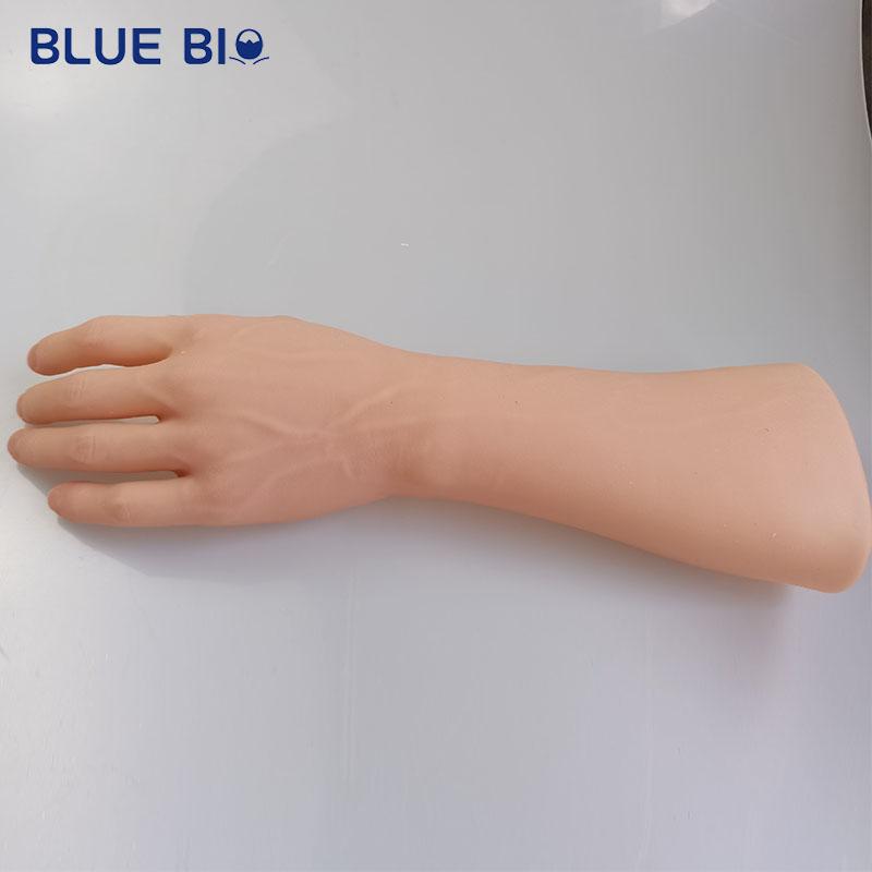 Upper Limb Prosthesis Accessory Silicone Material Cosmetic Gloves with Bolt for Natural Appearance silicone