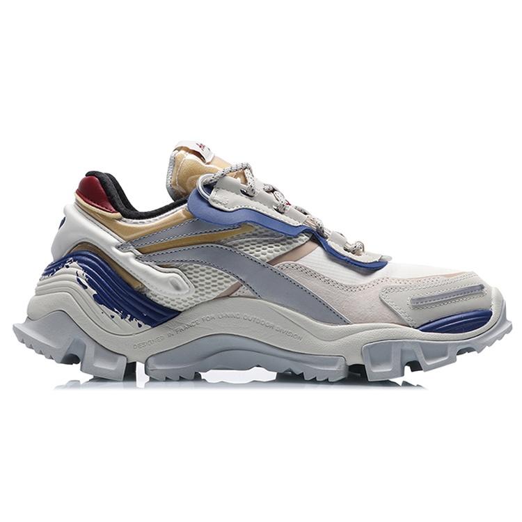 Li-Ning Aurora SkyWalker Y2K Paris Fashion Week 'White Grey Blue' Men's AGCQ057-1