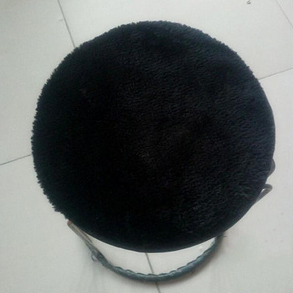 Non Slip Round Chair Cover Seat Pads with Buckle 30cm Stylish and Secure