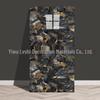 Waterproof Marble Imitation Tile Wall Sticker for Kitchen Renovation - Oil & Moisture Resistant, Self-Adhesive Decor.