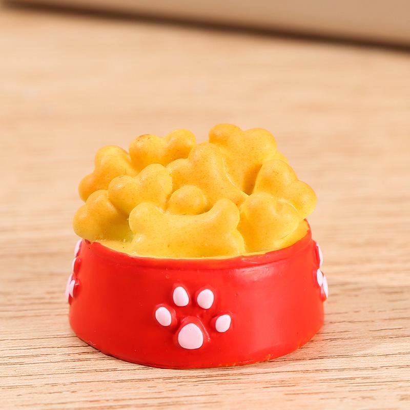 

Четырехцветная смоляная статуэтка щенка из микроландшафта для садоводства