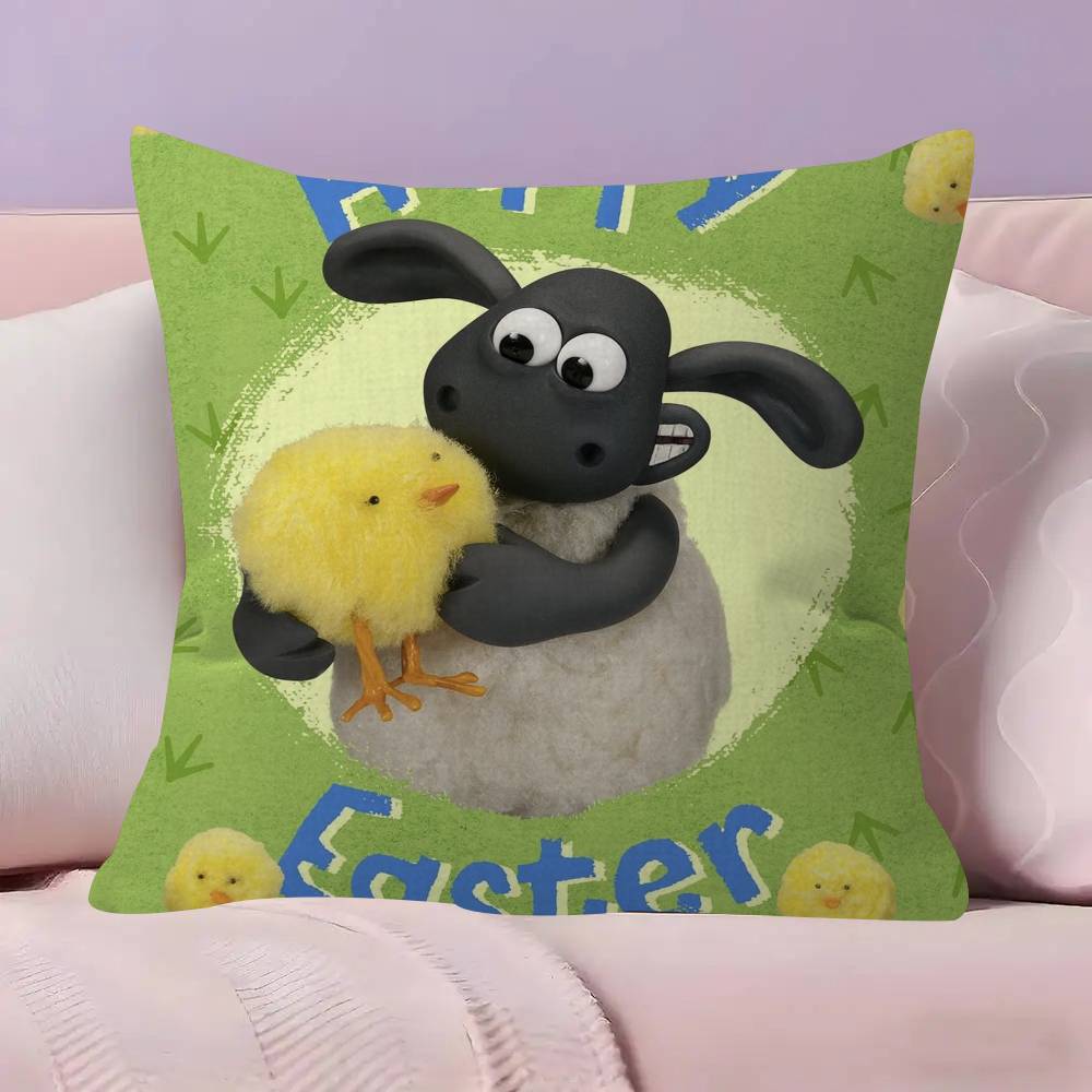 Pillow Gifts Home Office Furnishings Bedroom Sofa Car Cushion Cover Case 45x45cm SShaunSthe Cute Ssheeppes