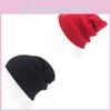 Stylish And Warm Knitted Hat For Adults In Solid Colors Perfect For Winter Wear