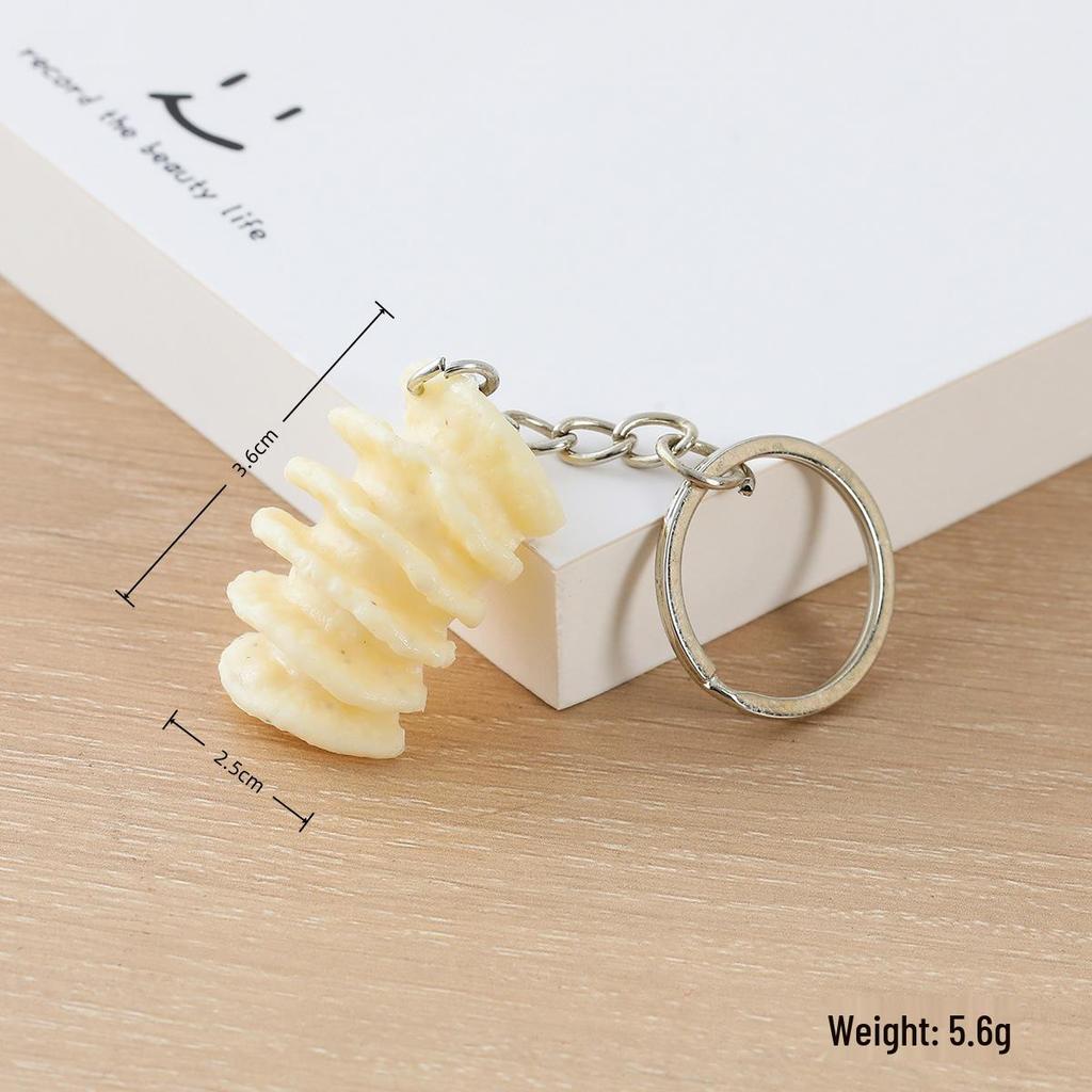 Vassoio Mini Snack: Anelli di Calamari, Patatine Fritte, Popcorn, Patatine, Nuggets di Pollo - Foto di Modelli Giocattolo