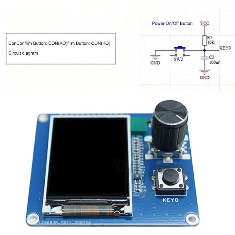 2Inch TFT LCD Display Module With EC11 Rotary Encoding IIC SPI Interfaces For DIY Electronics Projects ESP32 Projects