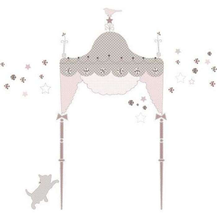 Riesige repositionierbare Prinzessin-Kopfaufkleber für Kinder